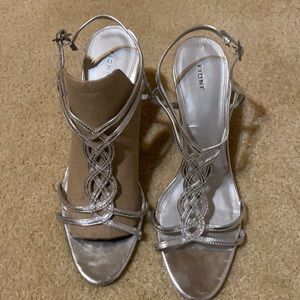 Silver Dress Heels